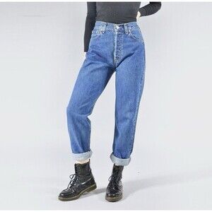 Vintage Levi's 505 Slim Fit Straight Leg Women's Size 12 Mis S